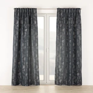 Zasłona gotowa na taśmie marszczącej 140x280cm antracite 1szt. - Zasłony - miniaturka - grafika 1