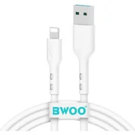 Kable USB - BWOO Kabel USB Lightning BWOO X172L 1m Biały GSM113480 - miniaturka - grafika 1