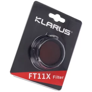 Filtr do latarek Klarus XT11X czerwony (FT11X RD) - Latarki - akcesoria - miniaturka - grafika 3