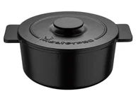 Garnki - Masterpro Garnek żeliwny, Ø 26 cm, 5,5 l (Czarny) - miniaturka - grafika 1