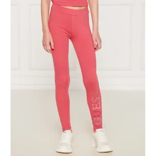 Guess Legginsy Slim Fit - Spodnie sportowe damskie - miniaturka - grafika 1