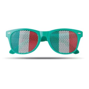 Okulary przeciwsłoneczne FLAG FUN UPOMINKARNIA Zielony - brązowy - Okulary przeciwsłoneczne - miniaturka - grafika 1