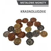 Akcesoria do gier planszowych - Drawlab Entertainment Metalowe Monety - Krasnoludzkie (zestaw 24 monet) - miniaturka - grafika 1