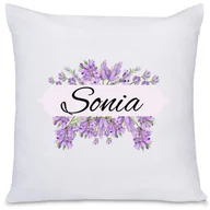 Poduszki dekoracyjne - Poduszka prezent z imieniem SONIA, 1 - miniaturka - grafika 1