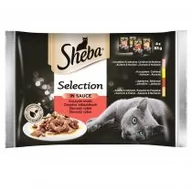 Mokra karma dla kotów - Sheba CUISINE MIĘSNE DANIA W SOSIE 4X85 - miniaturka - grafika 1