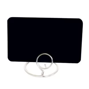 Czarne Cenówki Kredowe Dwustronne 95X150Mm -10Szt - Metkownice - miniaturka - grafika 1