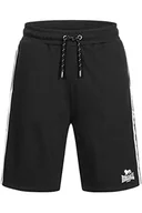 Spodenki damskie - Lonsdale Męskie szorty o regularnym kroju CRAIGSTON, Black/White, XL - miniaturka - grafika 1