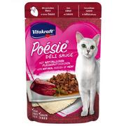 Mokra karma dla kotów - Vitakraft Poésie Deli Sauce serca 85g - miniaturka - grafika 1