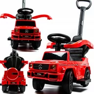 Chodziki - JEŹDZIK PREMIUM 3w1 AUTKO MERCEDES CHODZIK AUTO SAMOCHODZIK PREZENT ROCZEK - miniaturka - grafika 1