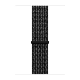 Apple Opaska sportowa Nike w kolorze czarnym/czystej platyny do koperty 42mm / 44mm / 45mm / 46mm / 49mm - rozmiar uniwersalny - Akcesoria do smartwatchy - miniaturka - grafika 1