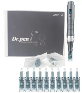 Dermapen M8w Bezprzewodowy Mezoterapia Mikroigłowa + 10 kartridży - Pozostałe urządzenia kosmetyczne - miniaturka - grafika 1