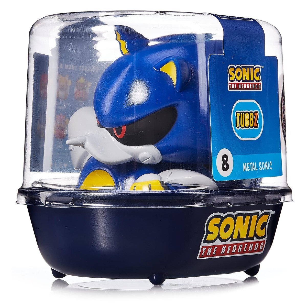 Metal Sonic TUBBZ First Edition – figurka kolekcjonerska SEGA 9 cm