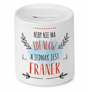 Skarbonka Dla Franka na Urodziny na Prezent z Nadrukiem ze Zdjęciem - Skarbonki - miniaturka - grafika 1