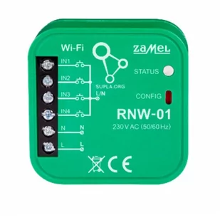 Zamel Interfejs WiFi do zdalnego sterowania RNW-01 SUPLA - Akcesoria do oświetlenia - miniaturka - grafika 1