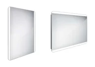 Lustra - Nimco Lustra - Lustro z oświetleniem LED, 60x80 cm, aluminium ZP 17002 - miniaturka - grafika 1