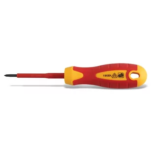 GTV Hogert Wkrętak krzyżowy izolowany PH2 100mm, 1000V, stal S2, HT1S924 HT1S924 - Śrubokręty - miniaturka - grafika 1