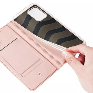 Etui DUX DUCIS Skin Pro - futerał z klapką do Samsung Galaxy S24 różowy - Pozostałe akcesoria do telefonów - miniaturka - grafika 6