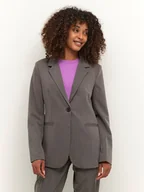 Marynarki i żakiety damskie - Kaffe Marynarka Sakura 10506684 Szary Regular Fit - miniaturka - grafika 1
