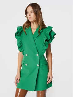 Sukienki - Custommade Sukienka koktajlowa Kobane 999425401 Zielony Regular Fit - grafika 1
