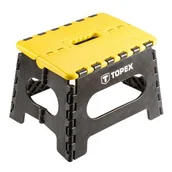 Pozostałe wyposażenie warsztatu - TOPEX Stołek składany, udźwig 150 kg 79R319 - miniaturka - grafika 1