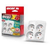 Listwy zasilające - Listwa ACAR X4 Szary - miniaturka - grafika 1