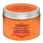 DAX Yoskine Happiness Rituals Cukrowy Peeling do ciała Satsuma 300g