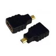 Złącza, przejściówki, adaptery - Logilink HDMI typ A żeński - Micro HDMI typ D męski (AH0010) - miniaturka - grafika 1