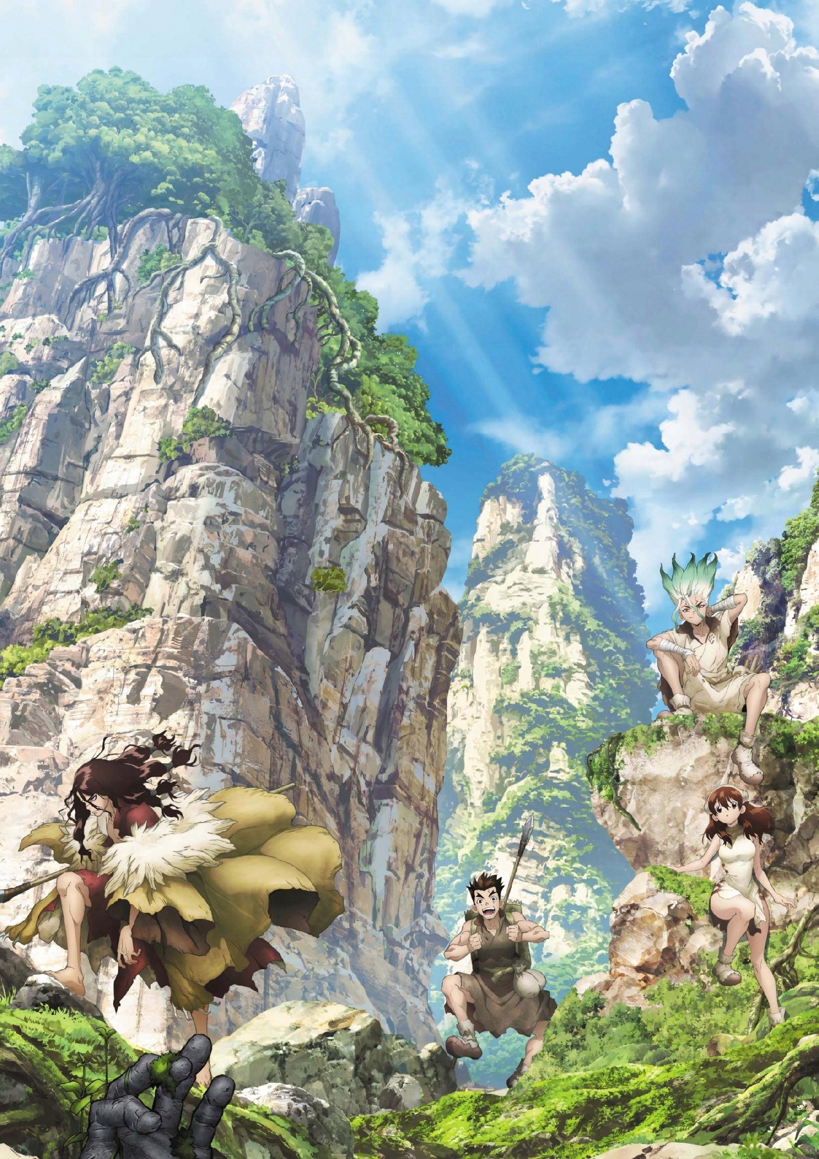 Plakat A2 anime manga Dr. Stone Dr Stone