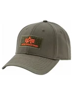 Czapki damskie - Czapka ALPHA INDUSTRIES VLC II ciemnozielona (dark green) 178905 257 - miniaturka - grafika 1