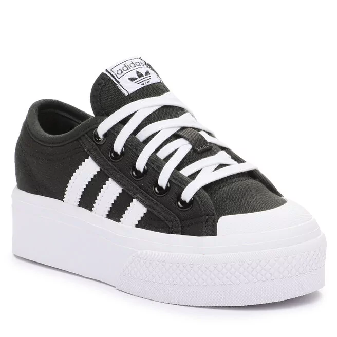 Buty adidas Nizza Platform Shoes GY9959 Cblack Ftwwht Cblack