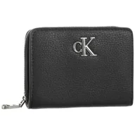 Portfele - Portfel Minimal Monogram Med Zip Around Black K60K612740 BEH (CK614-a) Calvin Klein - miniaturka - grafika 1