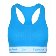Koszulki i topy damskie - REEBOK Crop Top Damski F9612 ANGIE NIEBIESKI L - miniaturka - grafika 1