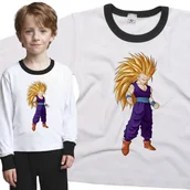 Piżamy dla dziewczynek - Piżama dziecięca Dragon Ball Super Saiyan Blond 98/104 - VoloDonum - miniaturka - grafika 1