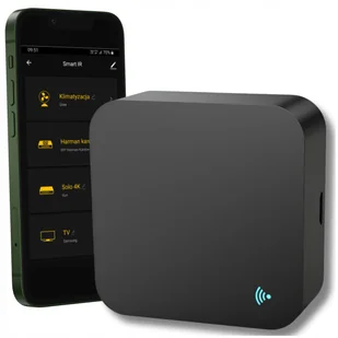 Inteligentny smart pilot Wifi do sterowania podczerwień IR TV, kino domowe - Piloty Inteligentny smart pilot Wifi do sterowania podczerwień IR TV, kino domowe - Piloty - miniaturka - grafika 1