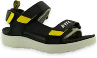 Buty dla chłopców - Sportowe dziecięce sandały Bartek 16054004 Czarne - miniaturka - grafika 1