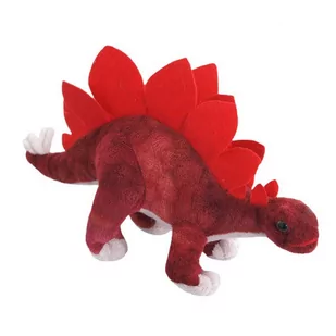 Beppe Pluszak Stegozaur czerwony 30 cm - Maskotki i pluszaki - miniaturka - grafika 1