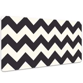 Podkładki na biurko - Ochronna mata podkładka na biurko Zygzaki 100x50 cm, Dywanomat - miniaturka - grafika 1