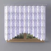 Firany - Firanka gotowa żakardowa Morea A144 330x160 cm biała - 160 cm 330 cm - miniaturka - grafika 1