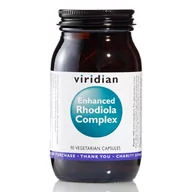 Suplementy naturalne - Viridian Enhanced Rhodiola Complex 90kapsułek (różowy rozchodnik z adaptogenami) - miniaturka - grafika 1