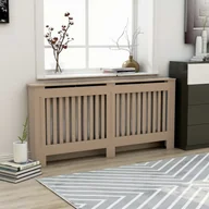 Akcesoria grzewcze - vidaXL Osłona na kaloryfer, 172x19x81 cm, MDF - miniaturka - grafika 1