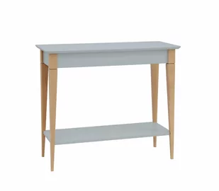 Konsola MIMO z Półką 65x35cm - Jasnoszara - Konsole i sekretarzyki - miniaturka - grafika 1