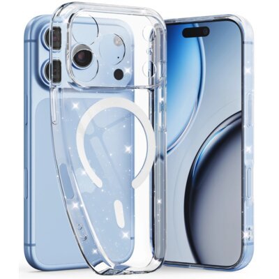 Etui TECH-PROTECT FlexAir MagSafe do Apple iPhone 17 Pro Max/18 Pro Max Brokatowy