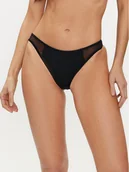Stroje kąpielowe - Calvin Klein Swimwear Dół od bikini KW0KW02329 Czarny - miniaturka - grafika 1