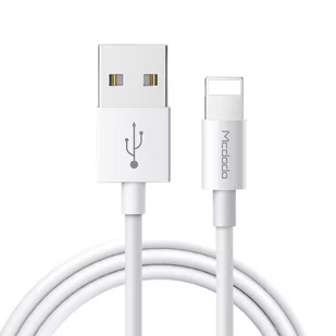 Mcdodo kabel USB Element (USB - Lightning) biały 1m 2A CA-6020 - Kable USB - miniaturka - grafika 1
