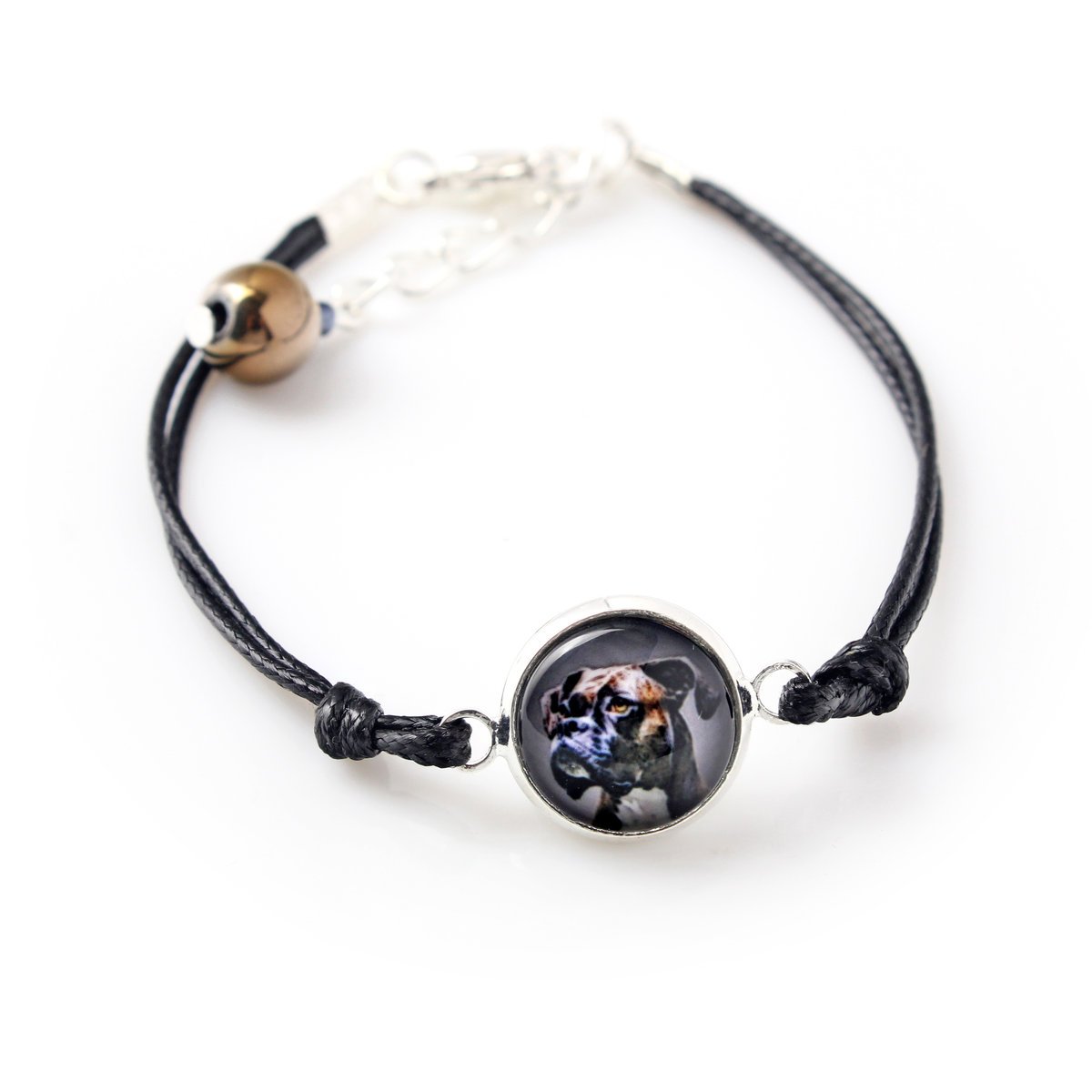 Bokser, Boxer I - bransoletka z twoim zdjęciem handmade, wyjątkowa biżuteria marki Art-Dog
