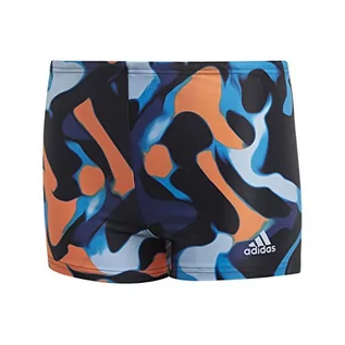 Kąpielówki męskie - Adidas Primeblue Swim Briefs FL8689 Dziecięce Pływanie - grafika 1