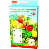 Preparaty na chwasty i szkodniki - ABC Pułapka lepowa z feromonem na owocówkę jabłkóweczkę 2 szt. - miniaturka - grafika 1