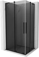 Kabiny prysznicowe - Mexen Velar L Duo kabina prysznicowa rozsuwana 100x90 cm, grafit, czarna - 871-100-090-02-43-70 - miniaturka - grafika 1
