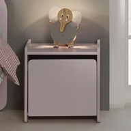 Szafy i szafki dla dzieci - Różowa szafka nocna Vipack Kiddy - miniaturka - grafika 1