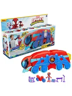 Zabawki kreatywne - Hasbro Pojazd do zabawy 2w1 "Sider Caterpillar" w kolorze czerwonym - 3+ - miniaturka - grafika 1